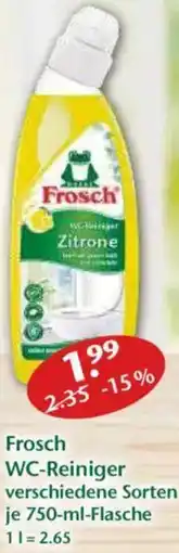 V Markt Frosch WC-Reiniger Angebot