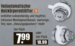V Baumarkt Vollautomatischer Heizkörperentlüfter Angebot