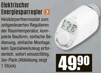 V Baumarkt Elektrischer Energiesparregler Angebot