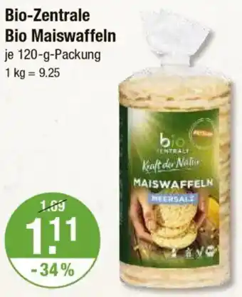 V Markt Bio-Zentrale Bio Maiswaffeln Angebot