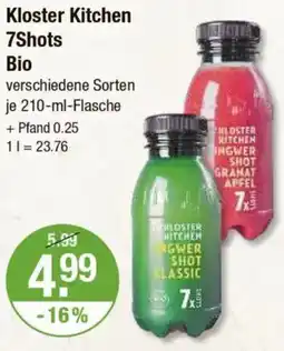 V Markt Kloster Kitchen 7Shots Bio Angebot