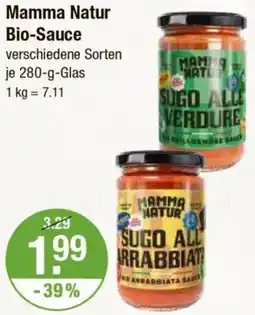 V Markt Mamma Natur Bio-Sauce Angebot