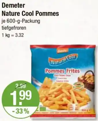 V Markt Demeter Nature Cool Pommes Angebot