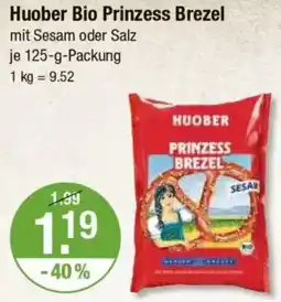V Markt Huober Bio Prinzess Brezel Angebot