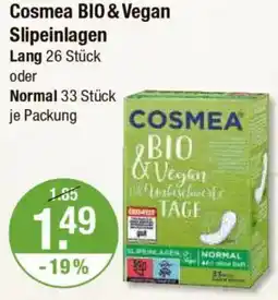 V Markt Cosmea BIO & Vegan Slipeinlagen Angebot