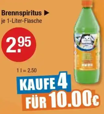 V Markt Brennspiritus Angebot