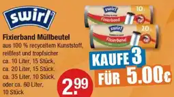 V Markt Swirl Fixierband Müllbeutel Angebot