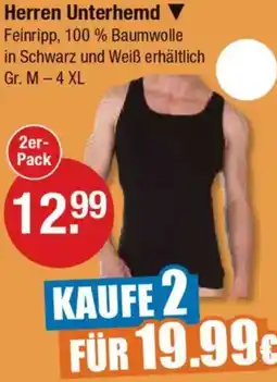 V Markt Herren Unterhemd Angebot