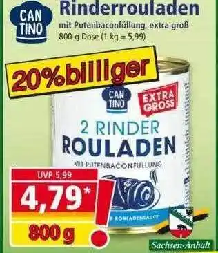 Norma Cantino Rinderrouladen 800g Angebot