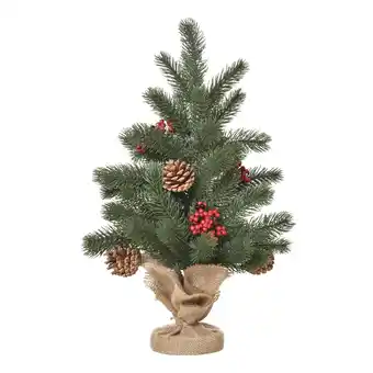 Netto Marken-Discount HOMCOM Weihnachtsbaum PE, Zement, Sackleinen Angebot