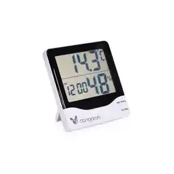 Netto Marken-Discount Cangaroo Thermometer 3 in 1, Hygrometer, Thermometer, digitale Uhr mit Wecker Angebot
