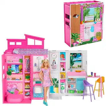 Netto Marken-Discount Barbie Kulisse Barbie Ferienhaus Puppe und Spielset Angebot