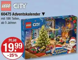 V Markt LEGO CITY 60475 Adventskalender Angebot