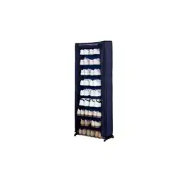 Netto Marken-Discount Herzberg HG-8076: 9-Stufiger Organizer für Kleine Schuhregale Blau Angebot