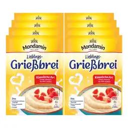 Netto Marken-Discount Mondamin Grießbrei klassische Art für 500 ml, 8er Pack Angebot