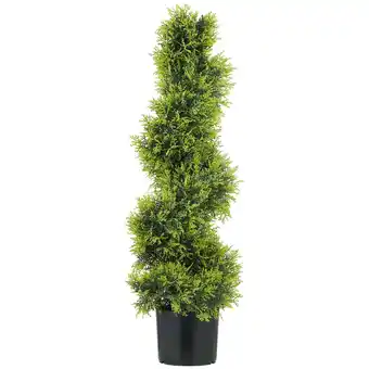 Netto Marken-Discount HOMCOM Kunstpflanze Kunststoff, Metall Angebot