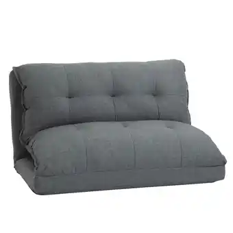 Netto Marken-Discount HOMCOM Bodenstuhl Metall, Leinen Angebot