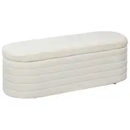 Netto Marken-Discount HOMCOM Polsterbank Polyester, Eukalyptusholz Angebot