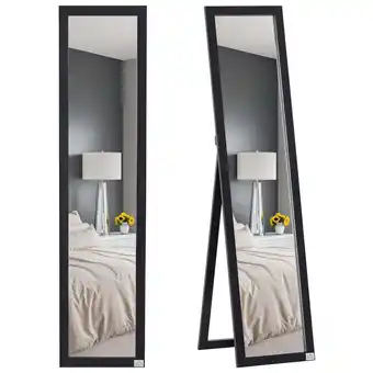 Netto Marken-Discount HOMCOM Ganzkörperspiegel MDF, Glas Angebot