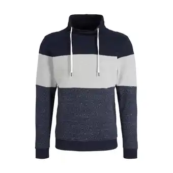 Netto Marken-Discount Tom Tailor Sweatshirt Colour Blocking Pullover ohne Kapuze Angebot