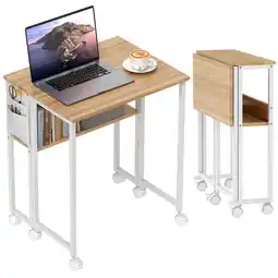 Netto Marken-Discount HOMCOM klappbarer Schreibtisch MDF, Stahl Angebot