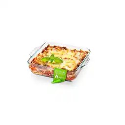 Netto Marken-Discount GOURMETmaxx Glas-Auflaufform 800ml transparent - quadratisch Angebot