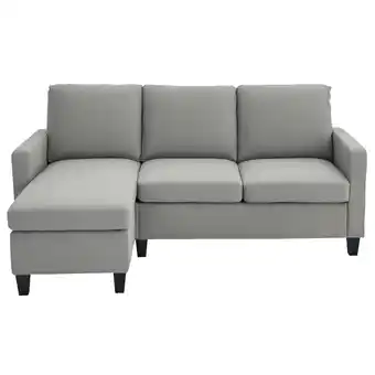 Netto Marken-Discount HOMCOM Ecksofa Polyester, Kiefernholz Angebot