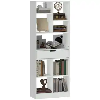 Netto Marken-Discount HOMCOM Bücherregal MDF, Spanplatte Angebot