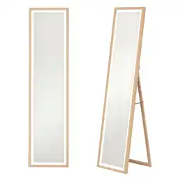 Netto Marken-Discount HOMCOM Ganzkörperspiegel Hartglas, MDF Angebot