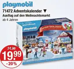 V Markt Playmobil 71472 Adventskalender Angebot