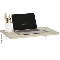 Netto Marken-Discount HOMCOM Wandschreibtisch Spanplatte, Metall Angebot