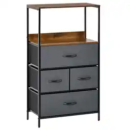 Netto Marken-Discount HOMCOM Kommode Polyester, Metall Angebot