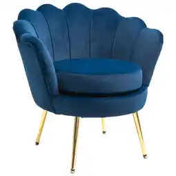 Netto Marken-Discount HOMCOM Polstersessel Polyester, Gummiholz Angebot