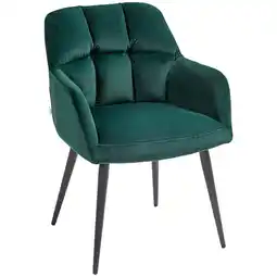Netto Marken-Discount HOMCOM Sessel Samt, Stahl Angebot