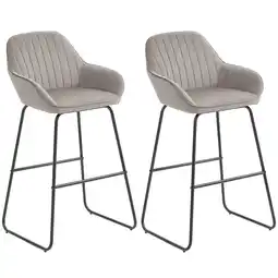 Netto Marken-Discount HOMCOM Barstühle Polyester, Metall Angebot