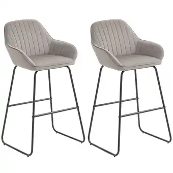 Netto Marken-Discount HOMCOM Barstühle Polyester, Metall Angebot