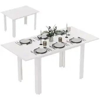 Netto Marken-Discount HOMCOM Ausziehbarer Esstisch MDF Angebot
