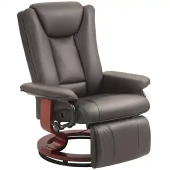 Netto Marken-Discount HOMCOM Relaxsessel Kunstleder, Holzwerkstoff Angebot