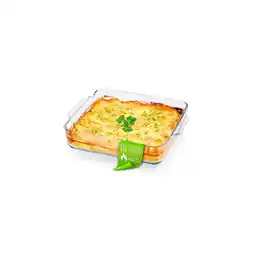 Netto Marken-Discount GOURMETmaxx Glas-Auflaufform 1500ml transparent quadratisch Angebot