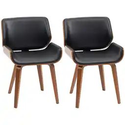 Netto Marken-Discount HOMCOM Essstühle Kunstleder, Holz Angebot