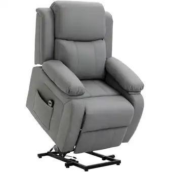 Netto Marken-Discount HOMCOM Relaxsessel Kunstleder, Stahl Angebot