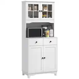 Netto Marken-Discount HOMCOM Küchenschrank Spanplatte Angebot