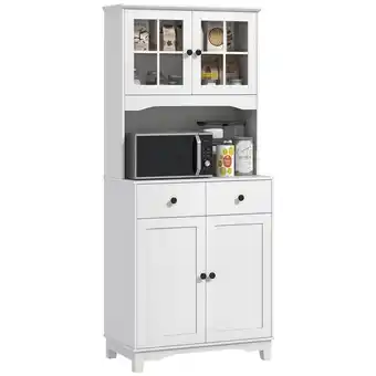 Netto Marken-Discount HOMCOM Küchenschrank Spanplatte Angebot