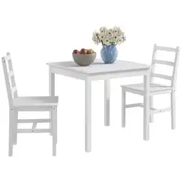 Netto Marken-Discount HOMCOM Essgruppe Kiefernholz Angebot