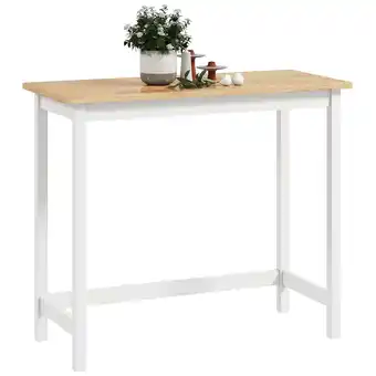 Netto Marken-Discount HOMCOM Bartisch Kautschukholz Angebot