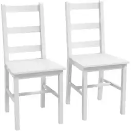 Netto Marken-Discount HOMCOM Esszimmerstühle Kiefernholz Angebot