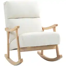 Netto Marken-Discount HOMCOM Schaukelstuhl Polyester, Schaumstoff Angebot