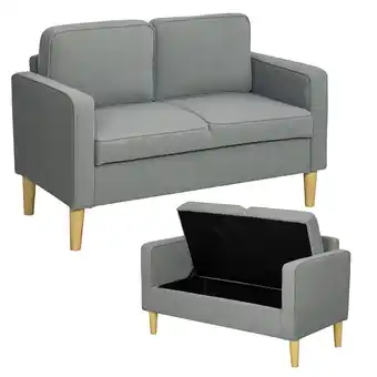 Netto Marken-Discount HOMCOM 2 Sitzer Sofa Polyester Angebot