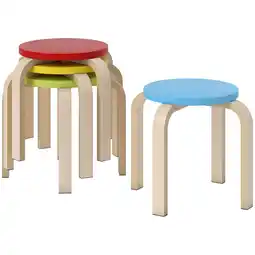 Netto Marken-Discount HOMCOM Hocker Holzwerkstoff Angebot
