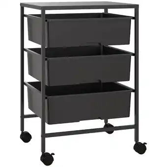 Netto Marken-Discount HOMCOM Rollwagen Stahl, Kunststoff Angebot